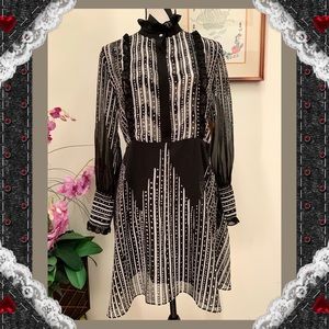 Rachel Rachel Roy Ruffle Print Dress